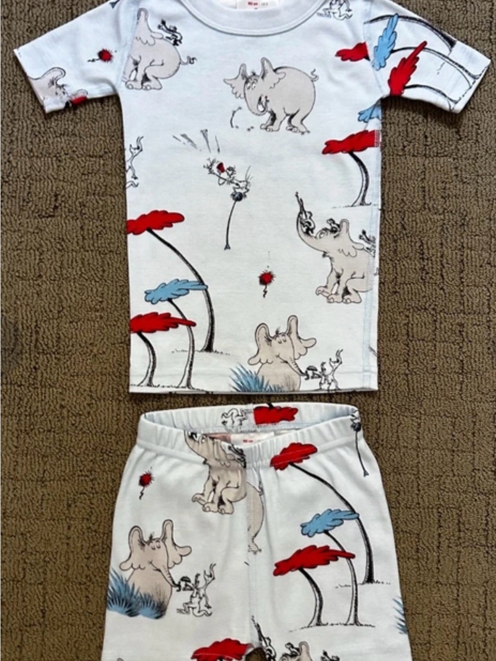 NWOT Hanna Andersson Dr. Seuss Horton Pajamas